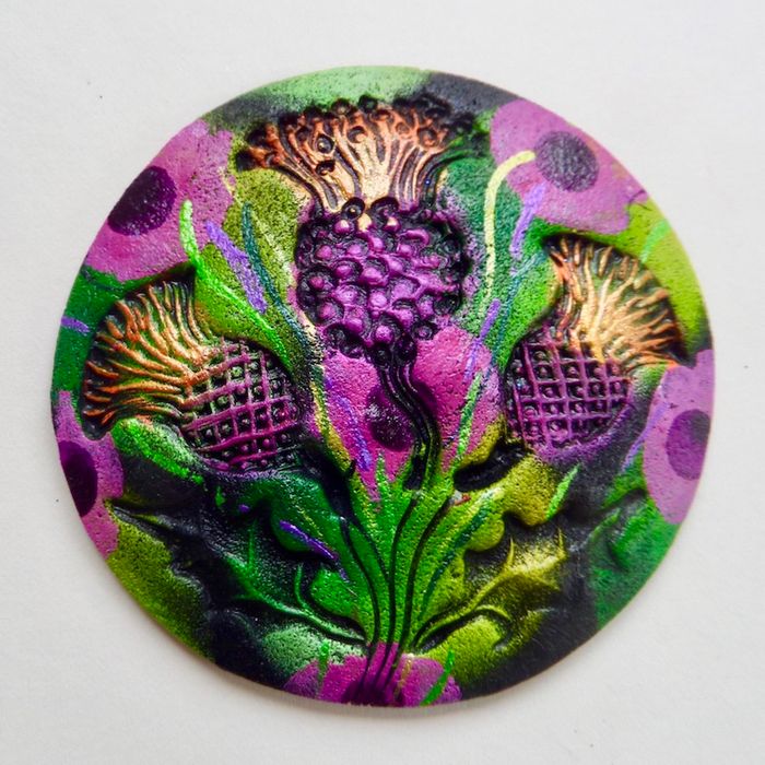 Thistle Wrap Pins